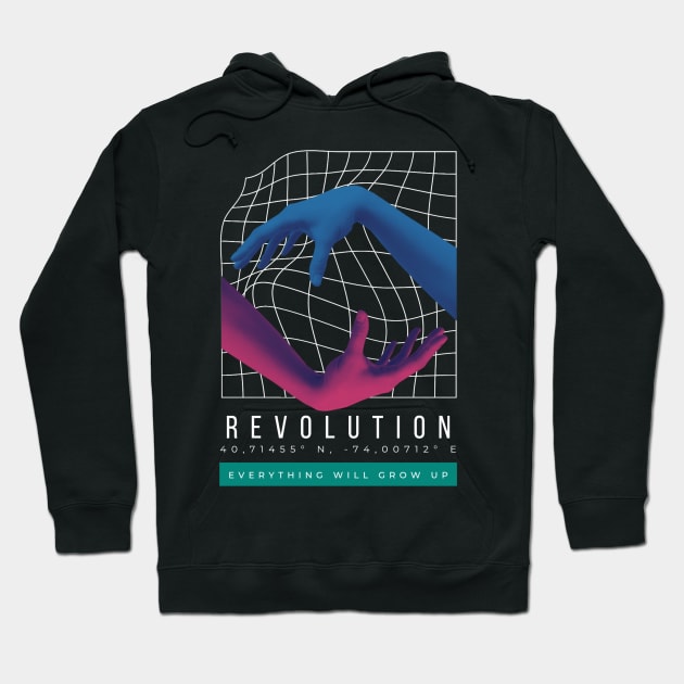 revolution Hoodie by bahullah_art